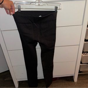 Grey Fleece Lined Leggings